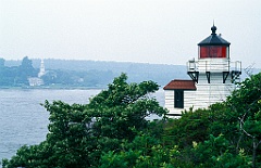 Squirrel Point Lighthouse on the Kennebec River